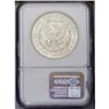 Image 2 : 1904 S$1 MS64 NGC. A satiny near-Gem with bright silve