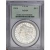 Image 1 : 1904 S$1 MS64 PCGS. Housed in a green label holder, th