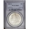 Image 1 : 1921-S S$1 MS65 PCGS. Frosty and lustrous with pale ch