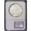 Image 2 : 1921 S$1 MS64 NGC. Satiny luster over silver-gray surf
