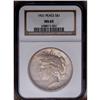Image 1 : 1921 S$1 MS65 NGC. Well struck for this introductory h
