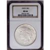Image 1 : 1925-S S$1 MS64 NGC. A mostly brilliant example of thi