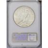 Image 2 : 1927-D S$1 MS64 NGC. This better-date near-Gem Peace d