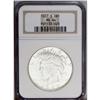 Image 1 : 1927-S S$1 MS64 NGC. The surfaces are essentially unto