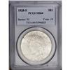 Image 1 : 1928-S S$1 MS64 PCGS. VAM-4. A satiny and nearly unton