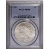 Image 1 : 1935 S$1 MS66 PCGS. Later issues in the Peace dollar s