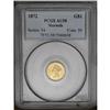 1872 G$1 AU58 PCGS. Ex: Norweb. This sharp example exh