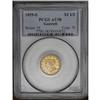 Image 3 : 1859-S $2 1/2 AU58 PCGS. Ex: Garrett. Orange-gold colo