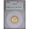 1906 $2 1/2 MS64 PCGS. A gorgeous and exquisitely stru