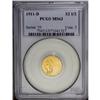 Image 3 : 1911-D $2 1/2 MS63 PCGS. A lovely example of this key