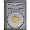 Image 3 : 1914 $2 1/2 MS62 PCGS. With the exception of the hair