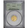 Image 3 : 1914 $2 1/2 MS65 PCGS. Sharply struck and remarkably c