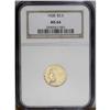 Image 1 : 1928 $2 1/2 MS64 NGC. The luster is brilliant over the