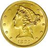 Image 1 : 1891-CC $5 MS64 PCGS. The 1891-CC is the most common C