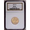 Image 1 : 1900 $5 MS64 NGC. Softly struck around the obverse per