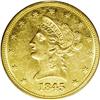 Image 1 : 1845-O $10 AU58 PCGS. A crisply struck example of this