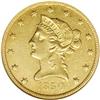 Image 1 : 1850 $10 Small Date AU55 NGC. The present coin is shar