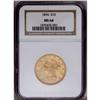 Image 1 : 1894 $10 MS64 NGC. A lustrous and carefully preserved