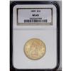 Image 3 : 1899 $10 MS65 NGC. One of the few dates that can actua