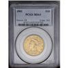 Image 1 : 1901 $10 MS63 PCGS. This attractive example displays n