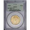 Image 3 : 1907 $10 No Motto MS64 PCGS. A beautiful representatio