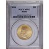 Image 3 : 1908 $10 Motto MS67 PCGS. A bright reddish-peach, sati