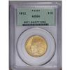 Image 3 : 1912 $10 MS64 PCGS. A golden-orange example with a few