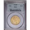 Image 1 : 1932 $10 MS63 PCGS. A lustrous and crisply struck type