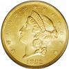 Image 1 : 1852 $20 MS62 PCGS. While its availability in lesser g
