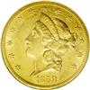 Image 1 : 1858-S $20 AU58 NGC. Well defined with abundant luster