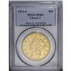 Image 3 : 1873-S $20 Closed 3 MS61 PCGS. Peppered with mild abra