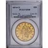 Image 1 : 1874-CC $20 XF40 PCGS. A moderately scarce CC issue th