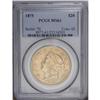 Image 1 : 1875 $20 MS61 PCGS. Attractive for the grade with sati
