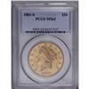 Image 3 : 1881-S $20 MS62 PCGS. This boldly struck apricot-gold