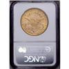 Image 2 : 1884-S $20 MS62 NGC. Lightly abraded but fully lustrou