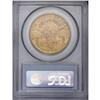 Image 2 : 1885-S $20 MS62 PCGS. Typically abraded surfaces are c