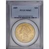 Image 3 : 1889 $20 MS62 PCGS. Boldly impressed, with warm reddis