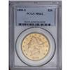 Image 1 : 1890-S $20 MS62 PCGS. Sharply struck with a richly fro