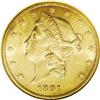 1891-CC $20 AU58 NGC. While half eagles and eagles of