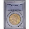 Image 3 : 1898-S $20 MS64 PCGS. A very attractive type coin that
