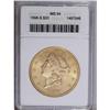 Image 3 : 1898-S $20 MS64 ANACS. As is the case with the majorit