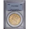 Image 1 : 1902 $20 MS62 PCGS. Apricot-gold surfaces show soft lu