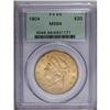 Image 1 : 1904 $20 MS64 PCGS. Lime and apricot colors are bright