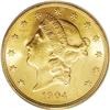 Image 1 : 1904 $20 MS65 PCGS. A strict Gem striking of this ubiq