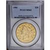 Image 1 : 1906 $20 MS62 PCGS. Semi-bright apricot-gold surfaces