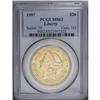 Image 1 : 1907 $20 MS63 PCGS. Well struck with rich satiny luste