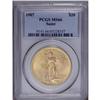 Image 3 : 1907 $20 Arabic Numerals MS66 PCGS. A magnificent spec