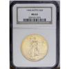 Image 1 : 1908 $20 Motto MS63 NGC. More than four million No Mot