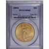Image 3 : 1909/8 $20 MS62 PCGS. A popular overdate variety, bein