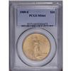 Image 1 : 1909-S $20 MS64 PCGS. This satiny example displays mat